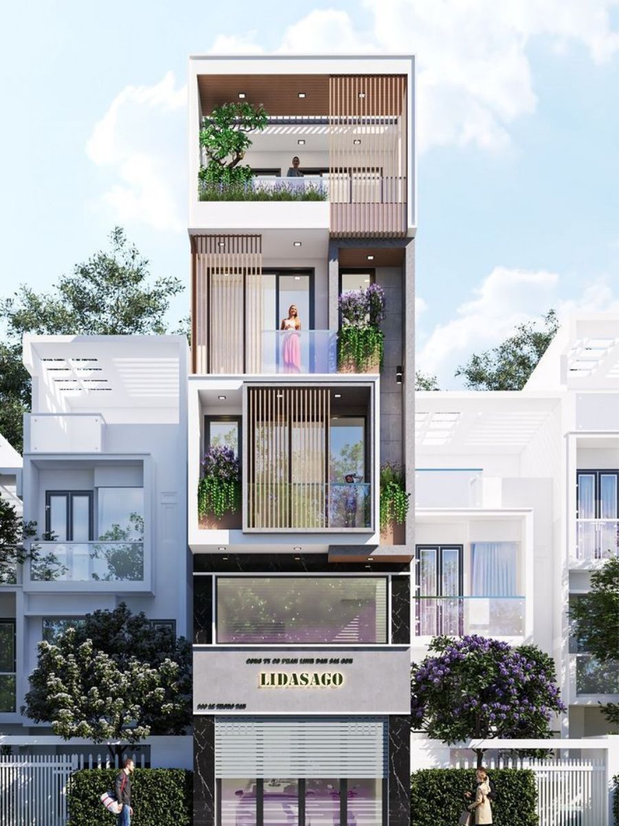 Mặt bằng nhà phố kết hợp kinh doanh là gì?