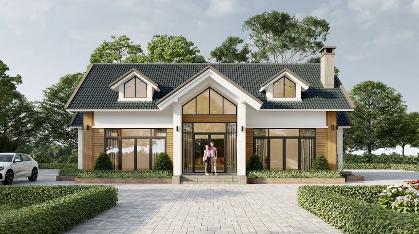 lưu ý khi thiết kế mẫu thiết kế biệt thự 1 tầng