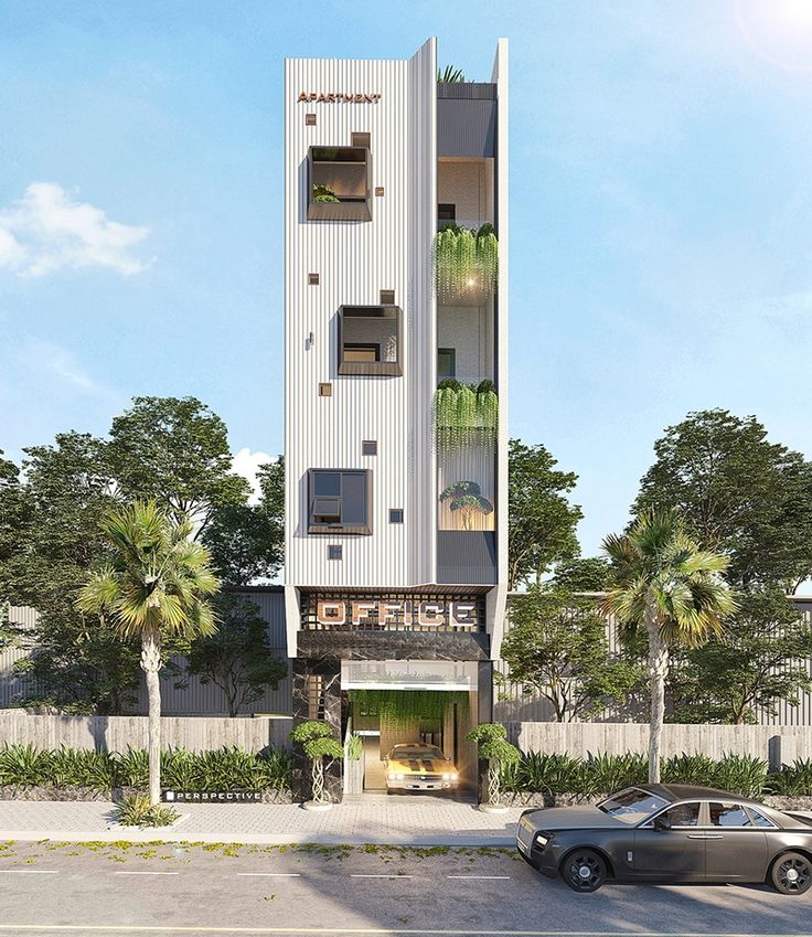 Mẫu nhà ống 5x17m cho thuê làm văn phòng