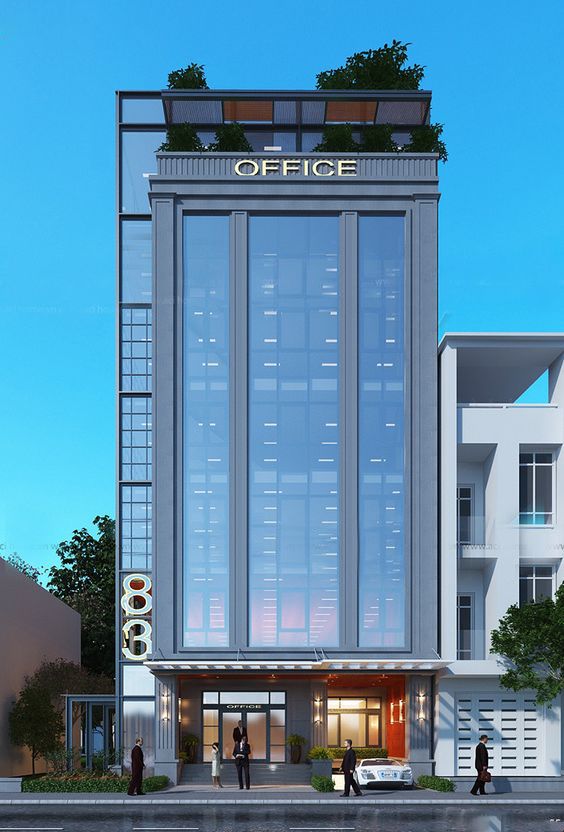 Nhà phố vừa cho thuê văn phòng làm việc
