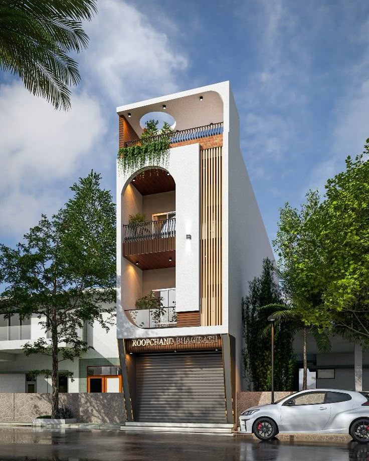 Thiết kế nhà phố 10×20 kết hợp kinh doanh