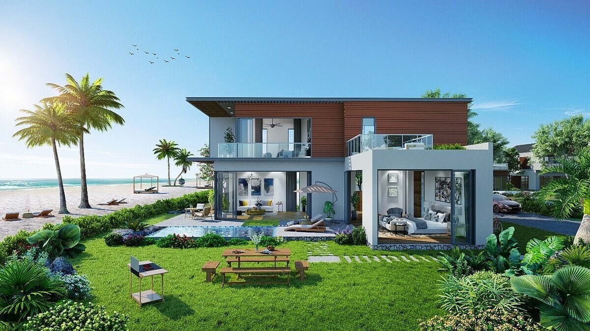 thiết kế biệt thự biển