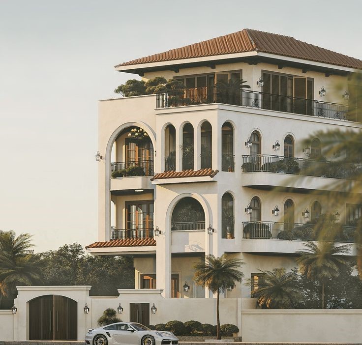 nguyên tắc thiết kế biệt thự nhà phố