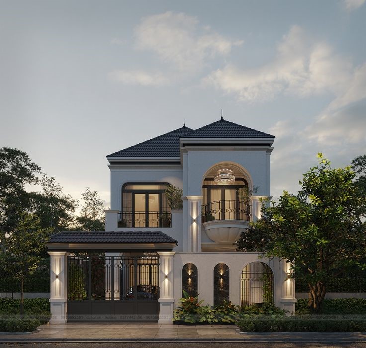 quy trình thiết kế biệt thự nhà phố