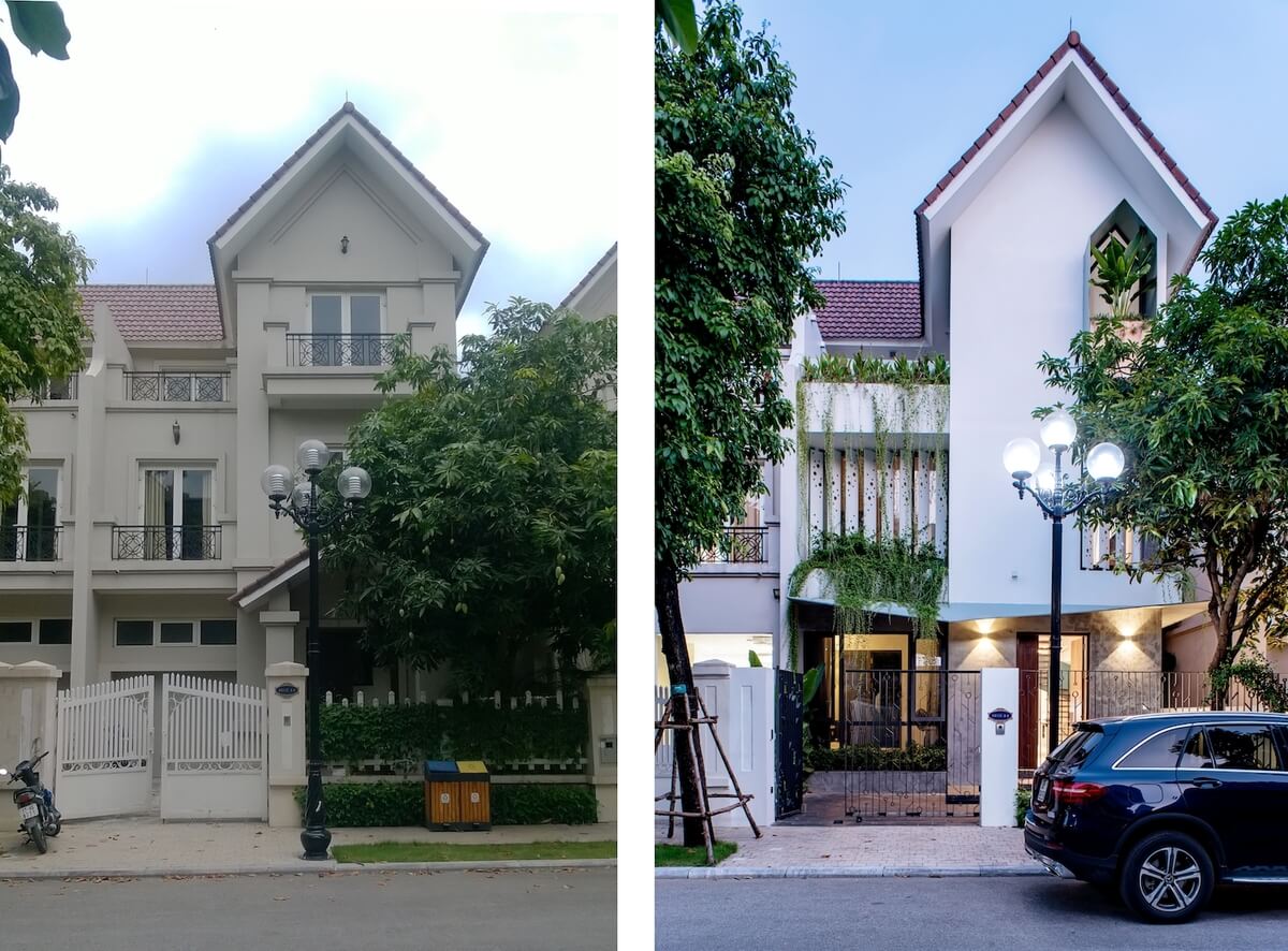 quy trình cải tạo biệt thự