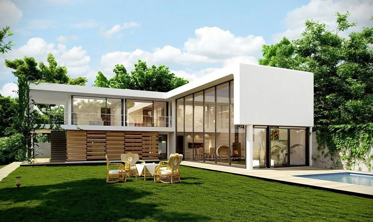 biệt thự chữ l là gì