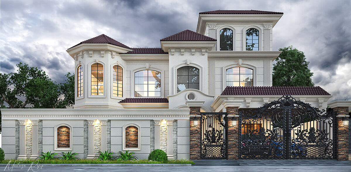 phân loại hàng rào biệt thự sân vườn