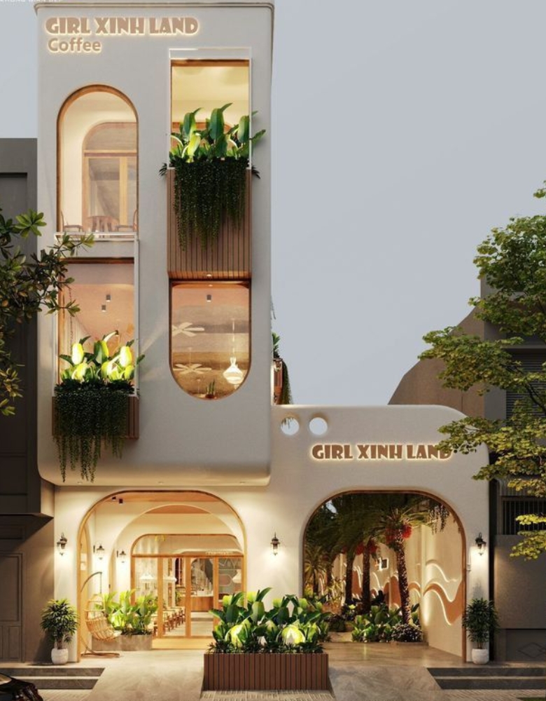 Yêu cầu khi thiết kế quán cafe kết hợp nhà ở