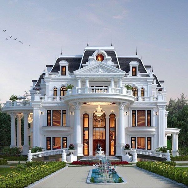 đơn vị thiết kế biệt thự Pháp