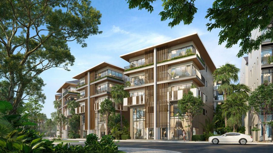 thiết kế biệt thự song lập 23