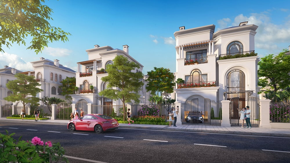 thiết kế biệt thự Vinhomes Ocean Park đơn lập