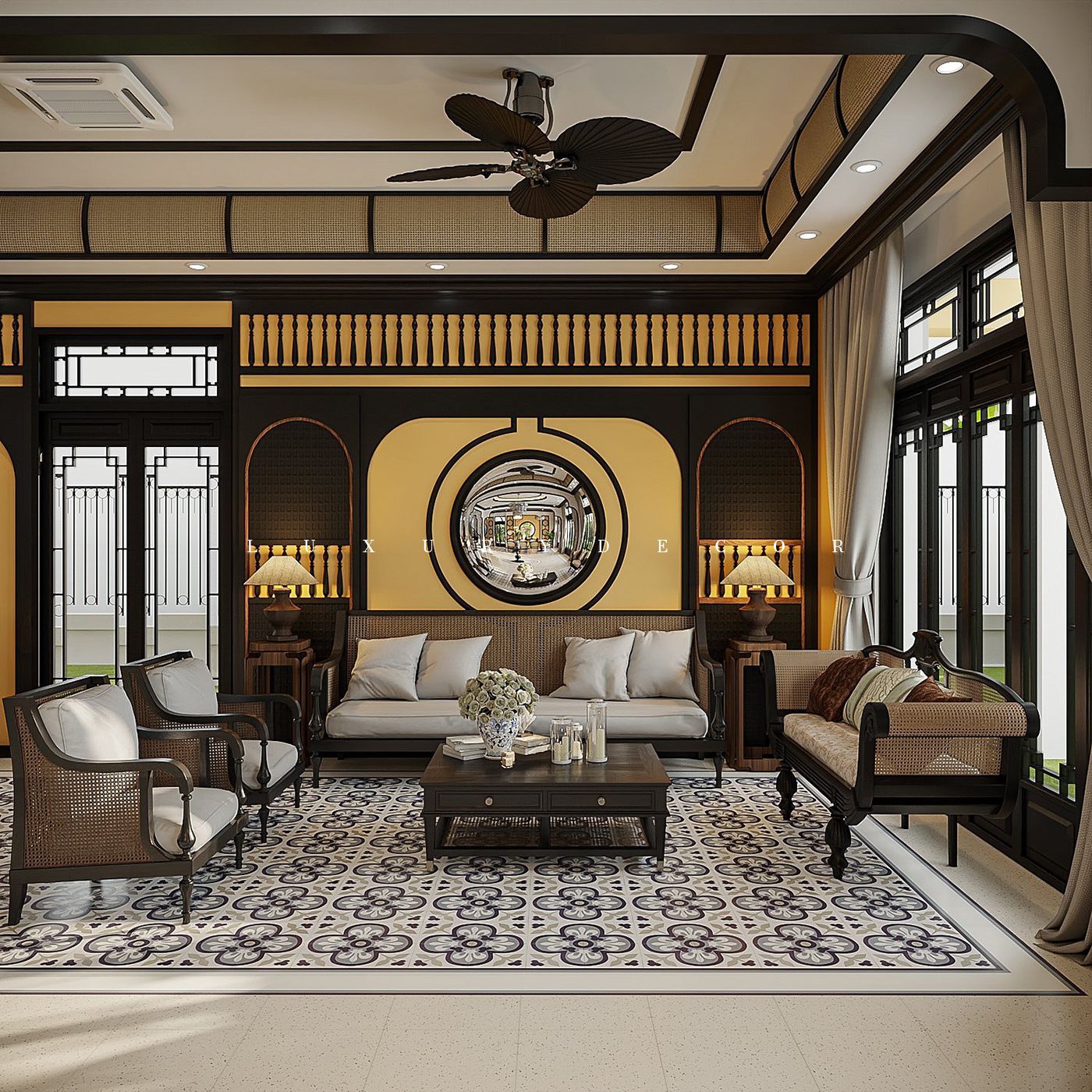 nội thất indochine